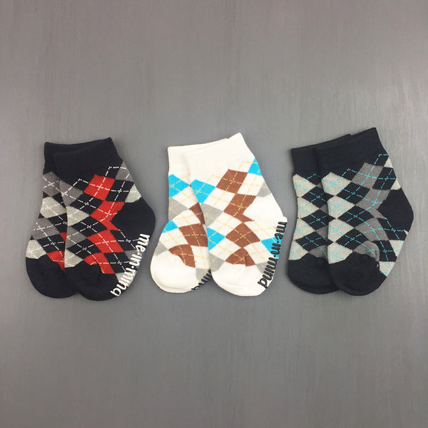 Baby Socks Set | Boys Dress Socks | Argyle Socks | Meinmind Baby Socks Set | Boys Dress Socks | Argyle Socks | Meinmind