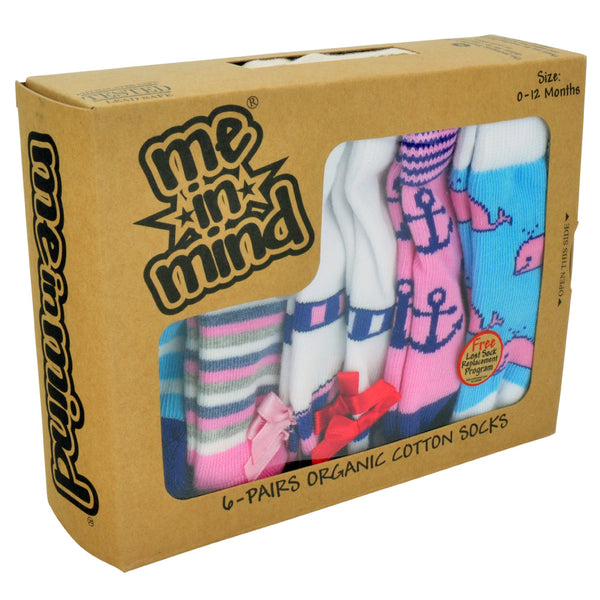 Socks Set - Girls Nautical