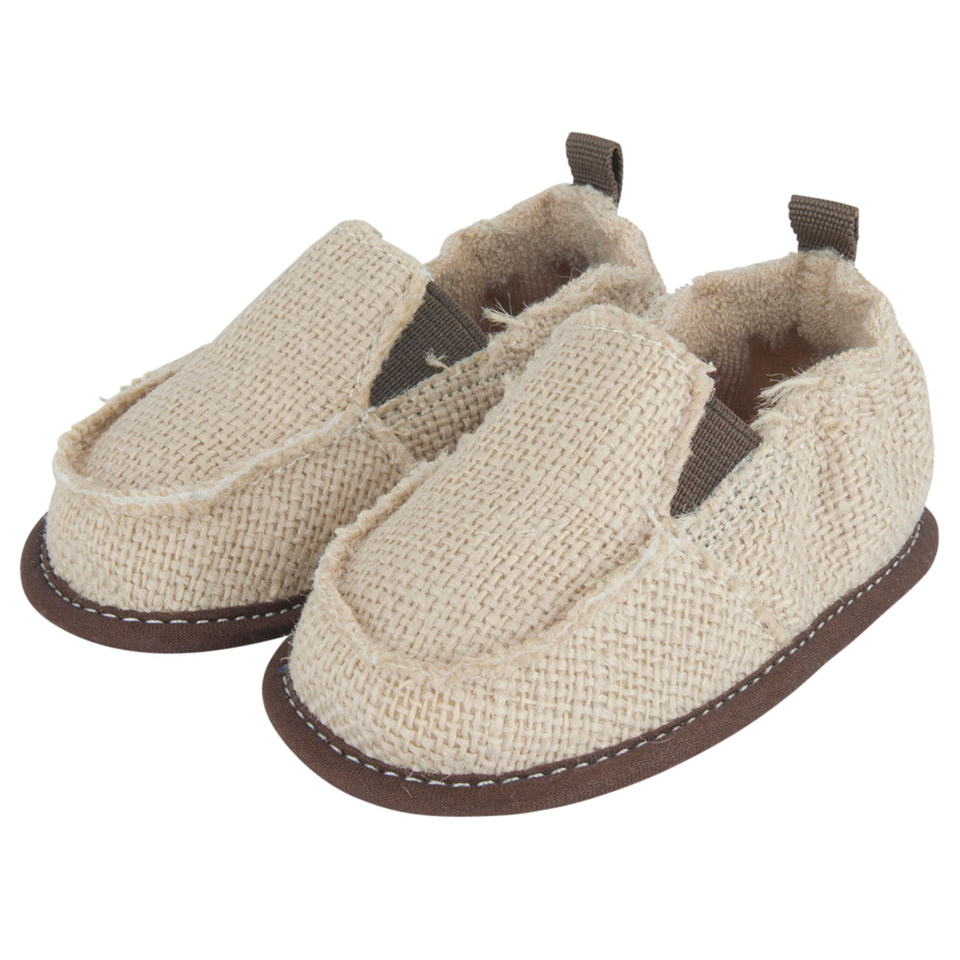 Baby Boy Slip-on Shoes, Hemp - Cruiser