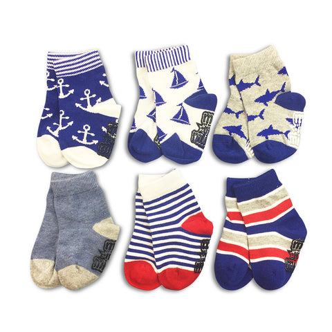 Socks Set - Boys Nautical