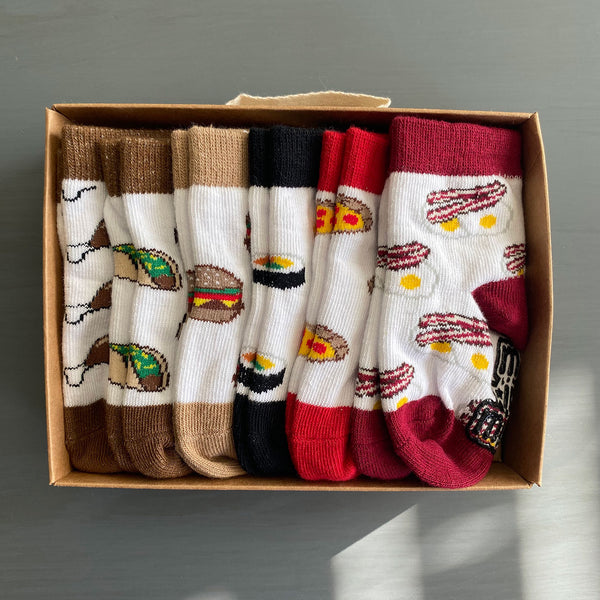 Socks Set - Let's Eat
