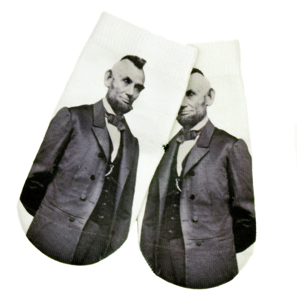 Printed Socks - Punk Rock Abe